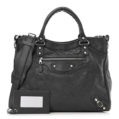 Balenciaga Agneau Giant 12 Silver Hardware Velo Gris Fossile Anthracite 1 of 15