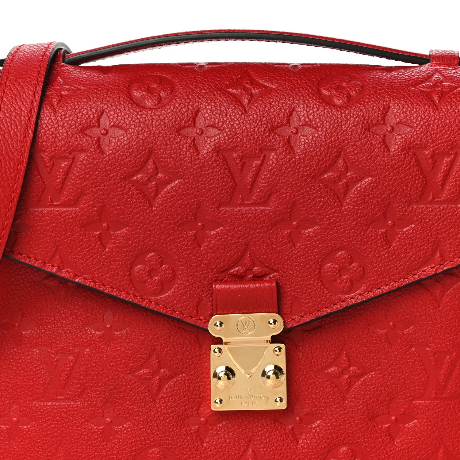 Louis Vuitton Empreinte Pochette Metis Cherry 8 of 11