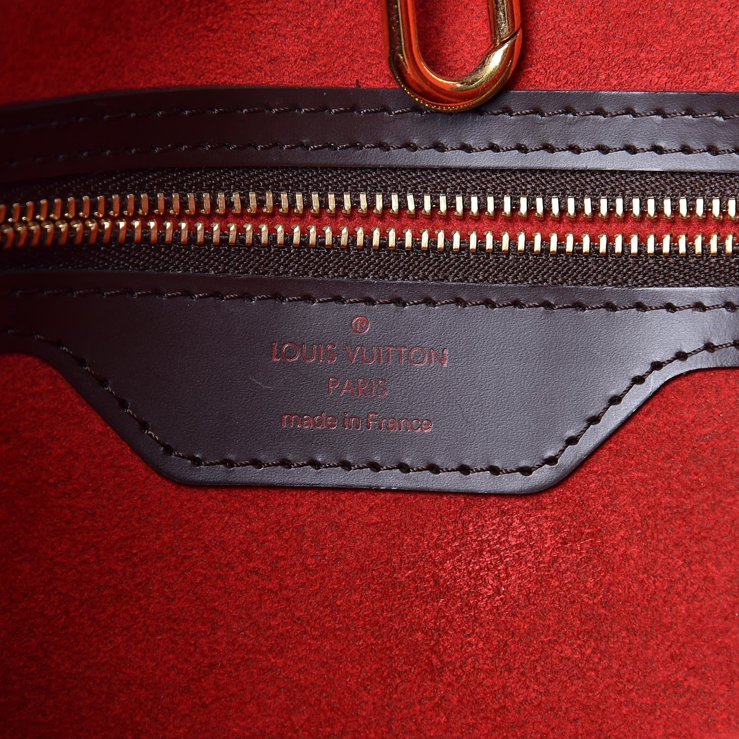 Louis Vuitton Damier Ebene Hampstead MM 6 of 9