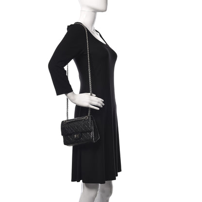 Chanel Aged Calfskin Quilted 2.55 Reissue 224 Flap Black 2 of 9