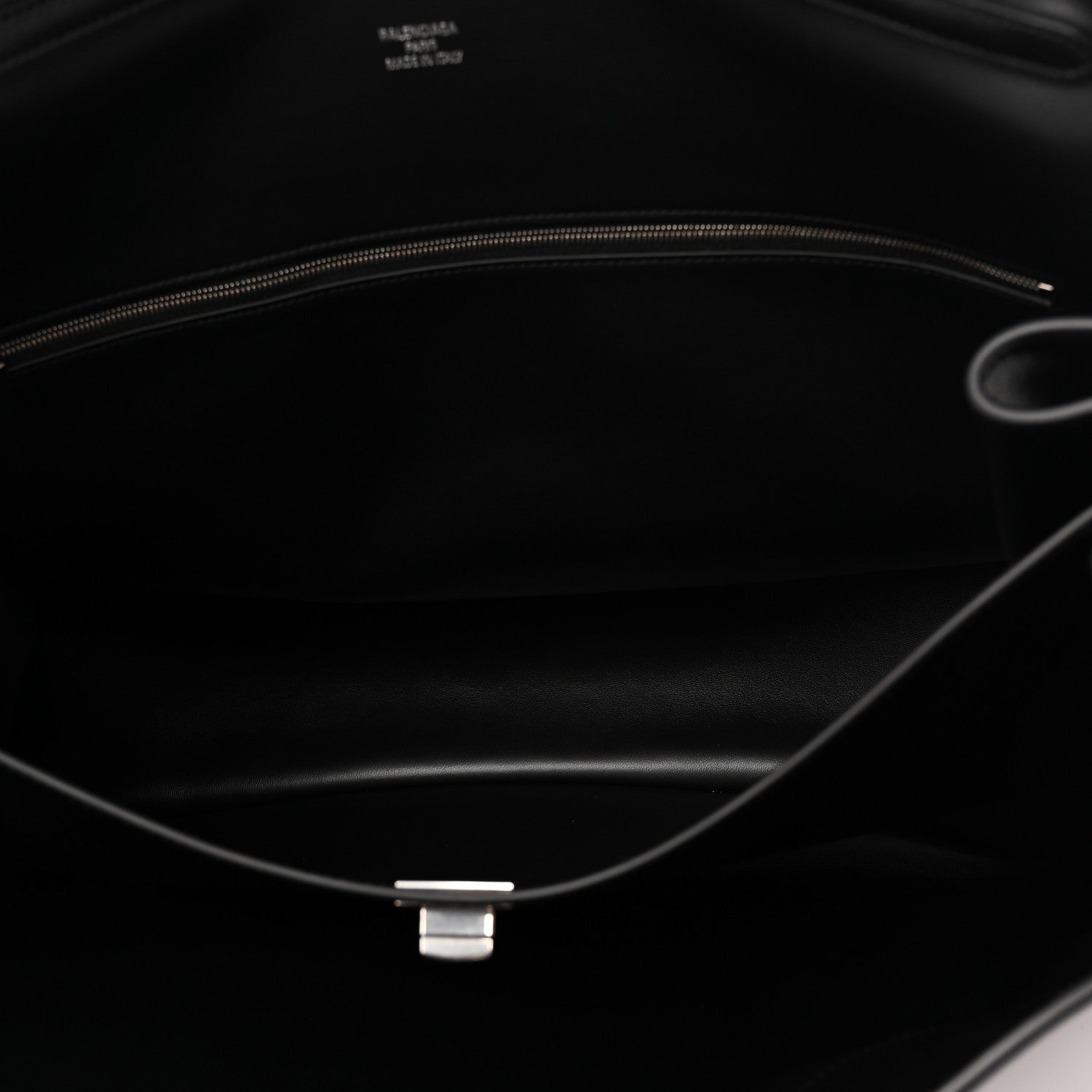 Balenciaga Smooth Calfskin Rodeo XL Top Handle Handbag Black 5 of 10