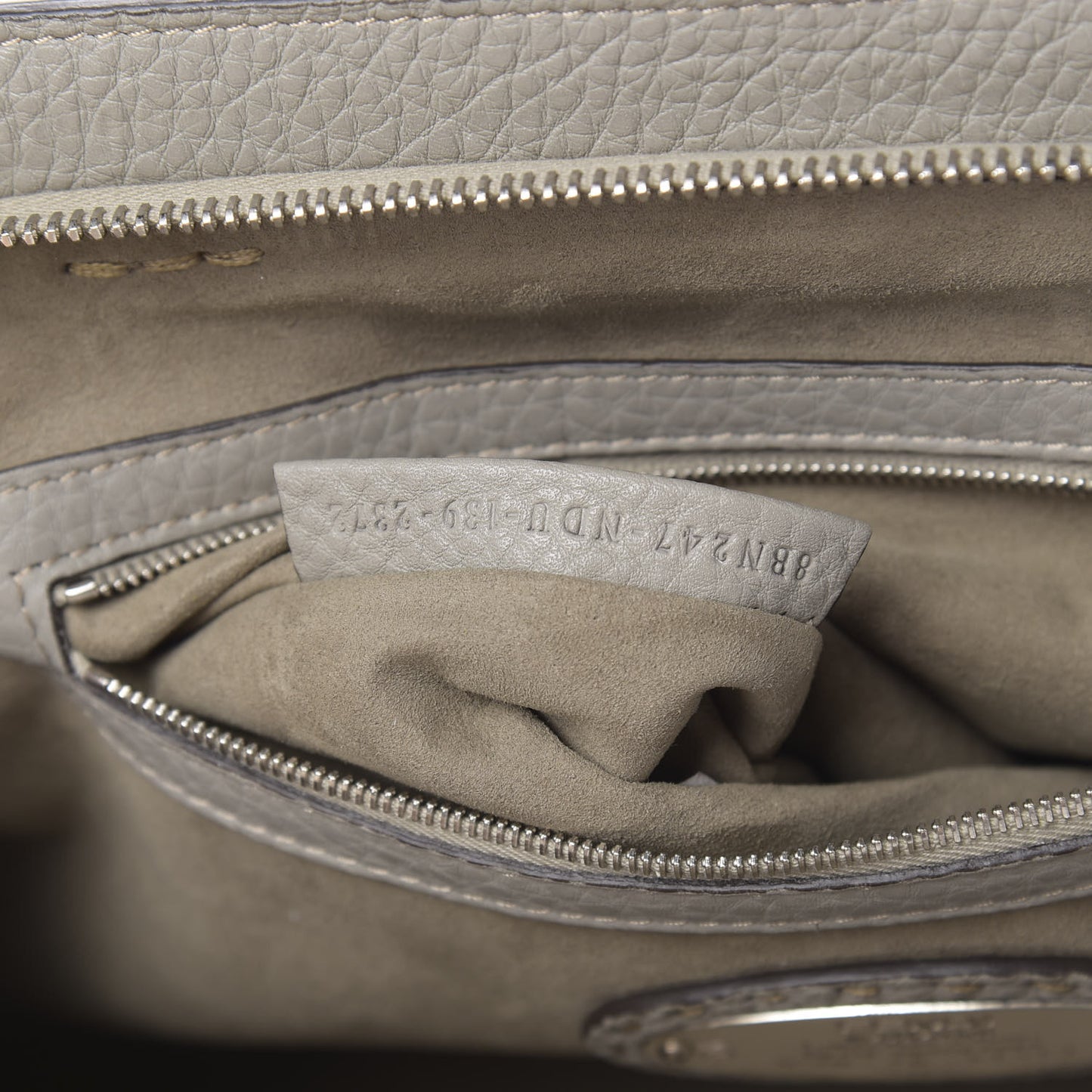 Cuoio Romano Selleria Adele 1328 Bag Grigio