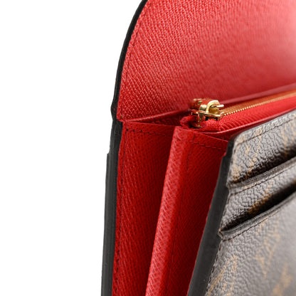 Louis Vuitton Monogram Sarah Wallet NM Coquelicot 7 of 7