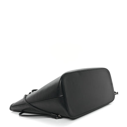 Louis Vuitton Epi Neverfull MM Black 5 of 13