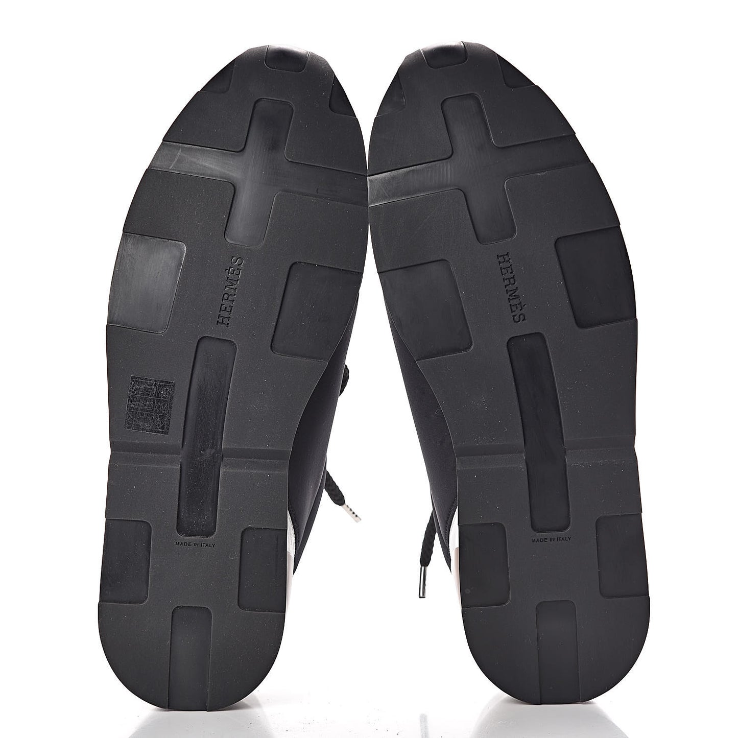 Technical Canvas Mens Miles Sneakers 43.5 Black White