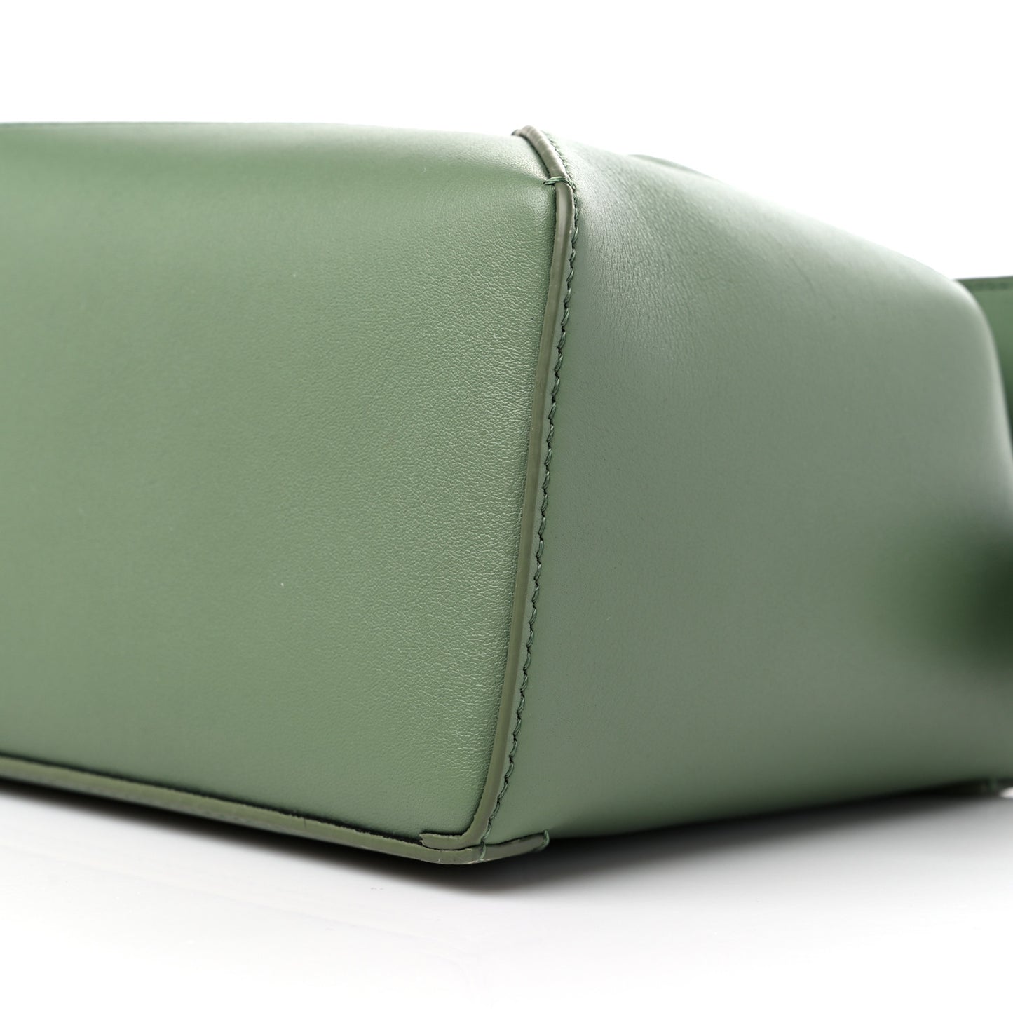 Calfskin Paula's Ibiza Degrade Small Puzzle Edge Bag Rosemary Light Oak