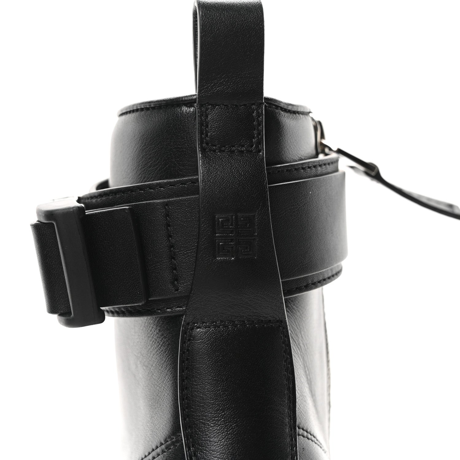 Givenchy Calfskin Combat Boots 35 Black 8 of 9