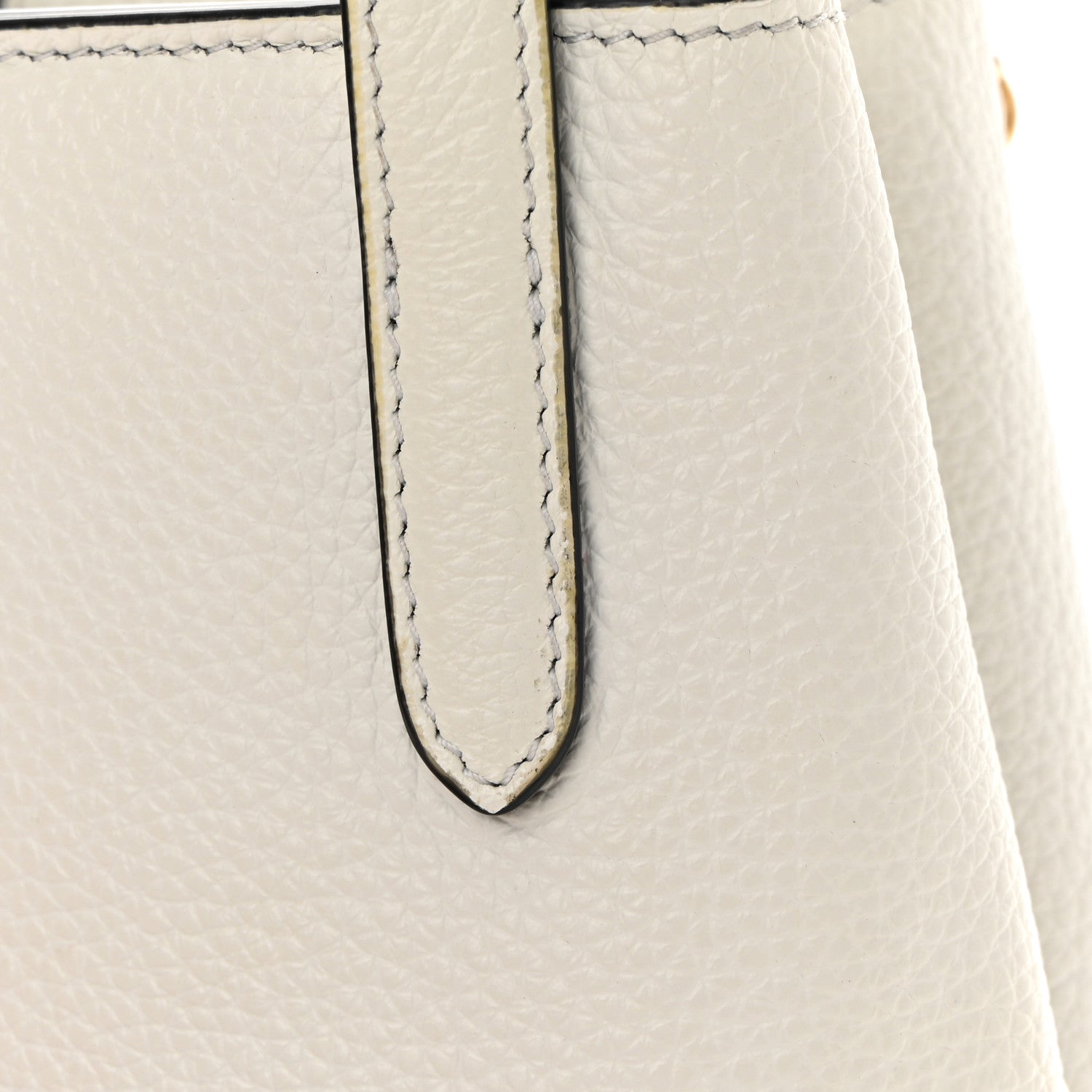 Salvatore Ferragamo Tumbled Calfskin Gancini Mini Bag White 11 of 13