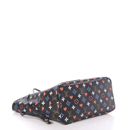 Louis Vuitton Game On Neverfull MM Black 5 of 12