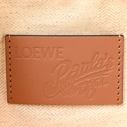 Loewe Canvas Paula's Ibiza Fennel Drawstring Pouch Orange Multicolor 6 of 8