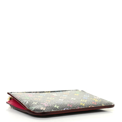 Louis Vuitton Monogram Multicolor Key Pouch Black Grenade 4 of 9