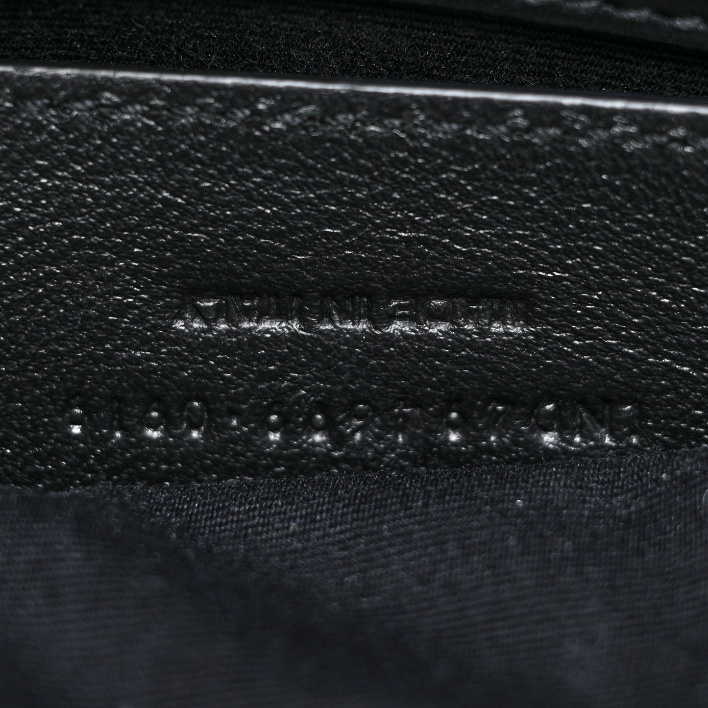Calfskin Y Quilted Monogram Small Loulou Chain Satchel Black