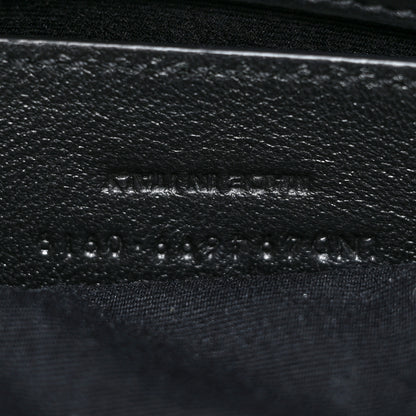 Saint Laurent Calfskin Y Quilted Monogram Small Loulou Chain Satchel Black 8 of 12