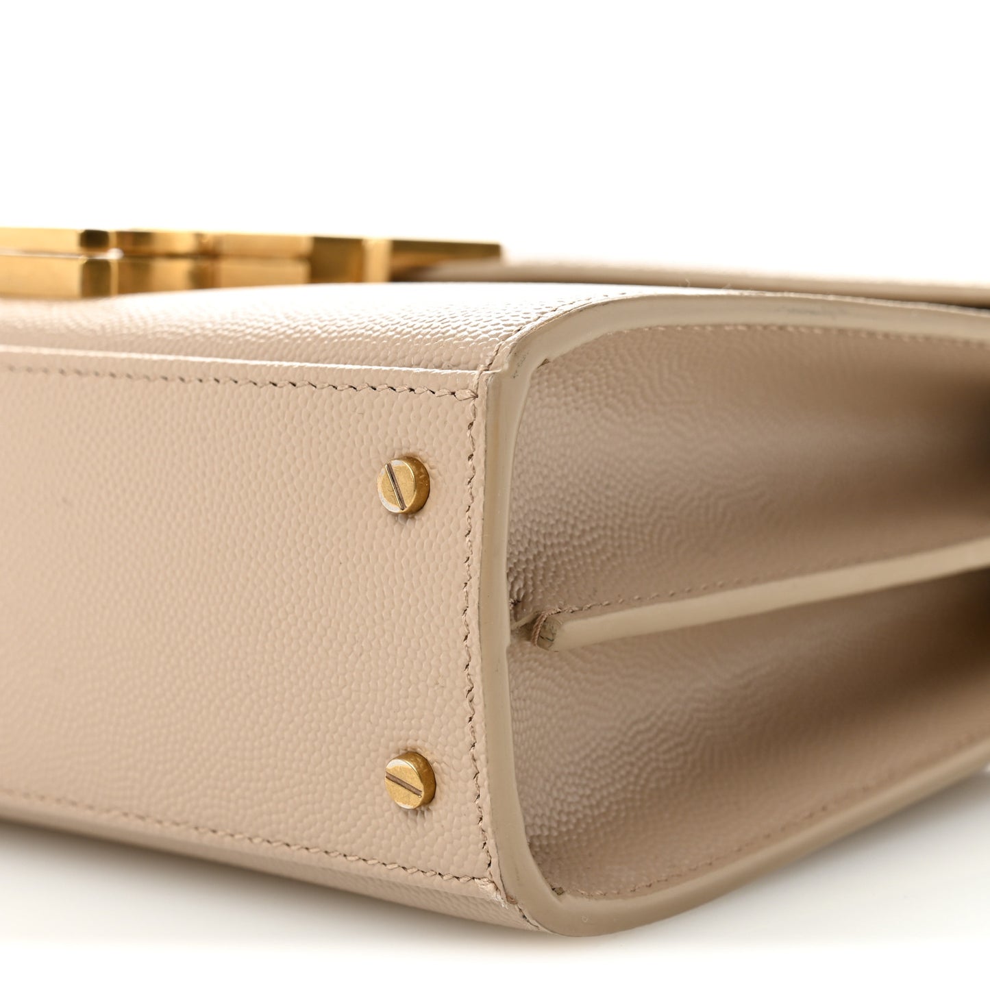 Grain de Poudre Mini Classic Monogram Cassandra Top Handle Dark Beige