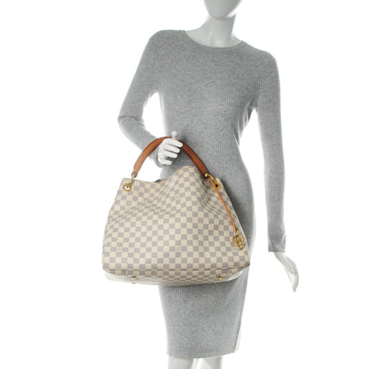 Louis Vuitton Damier Azur Artsy MM 2 of 8