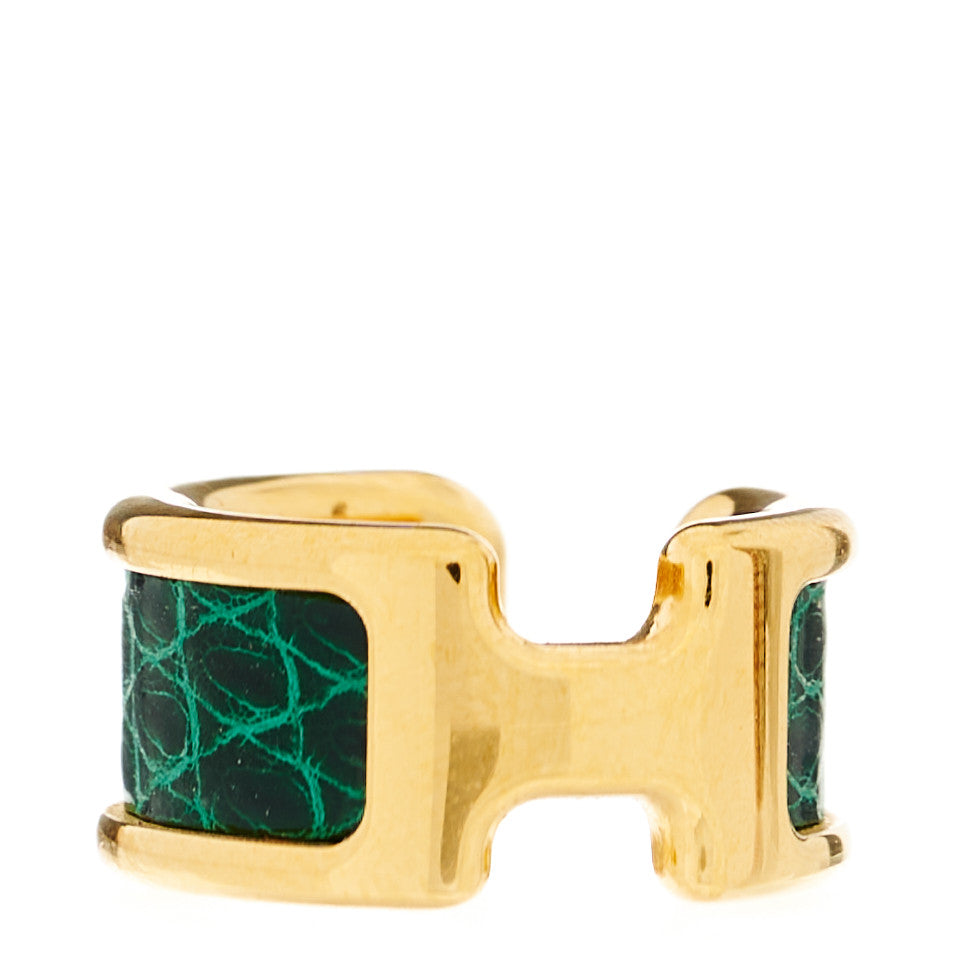 Lizard Olympe Ear Cuff PM Vert Moyen