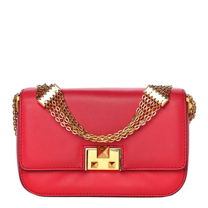 Valentino Garavani Vitello Multichain Shoulder Bag Red 1 of 10