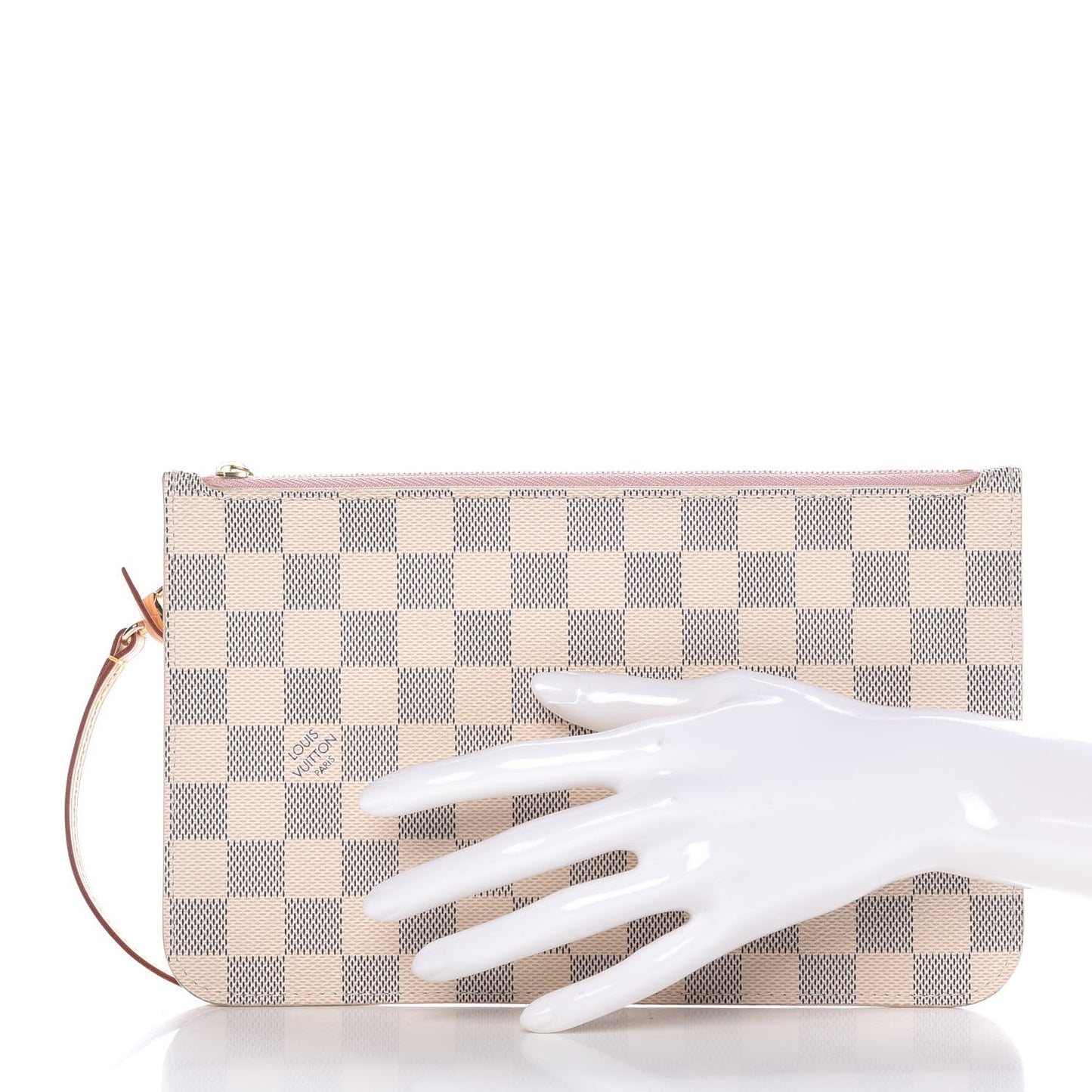 Damier Azur Neverfull MM GM Pochette Rose Ballerine