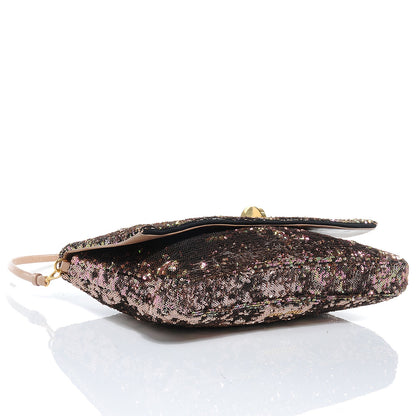 Miu Miu Oversized Sequined Clutch 4 of 8