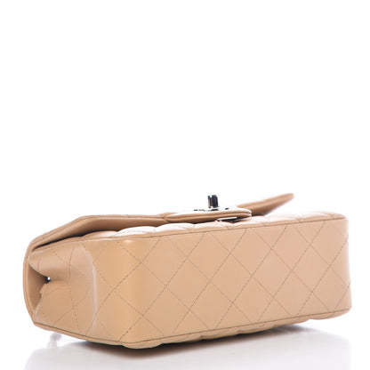 Chanel Lambskin Quilted Mini Rectangular Flap Beige 4 of 10
