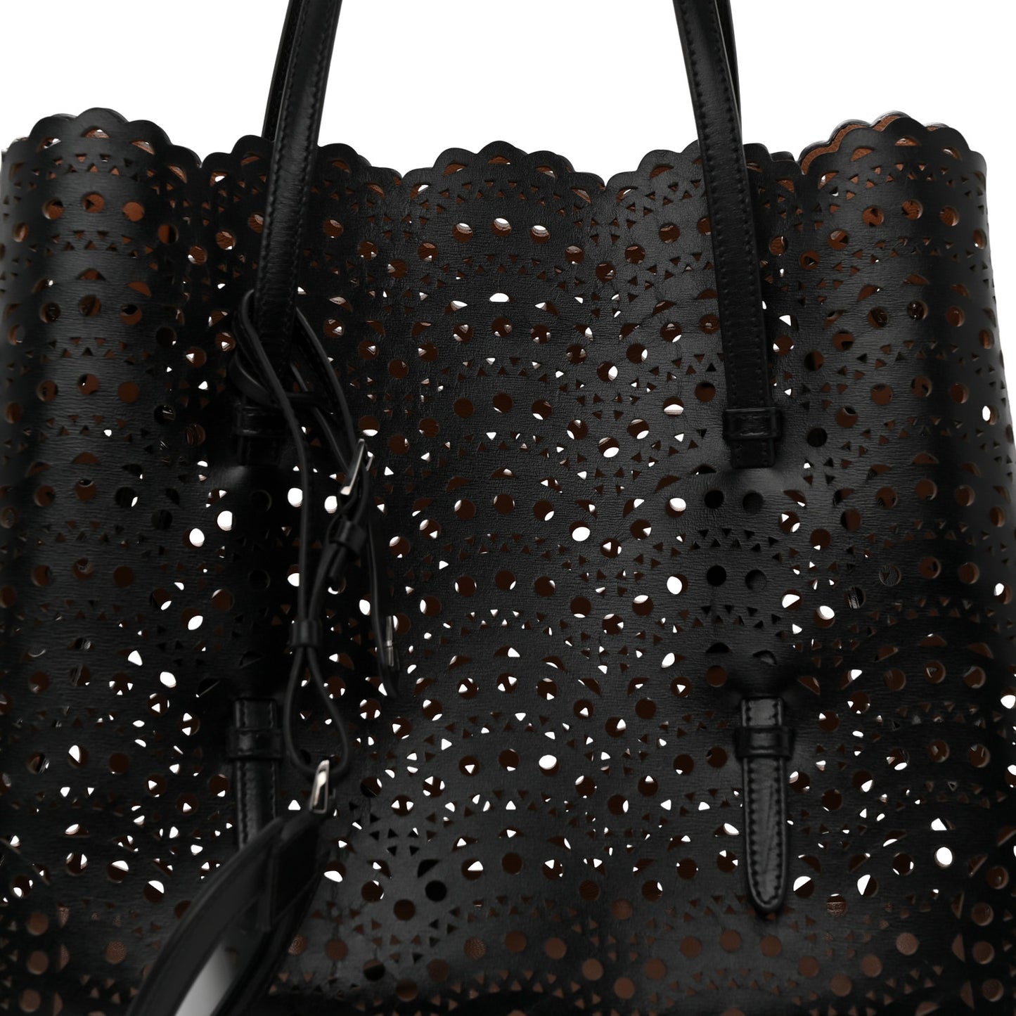 Lux Calfskin Vienne Vague Mina 32 Bag Black