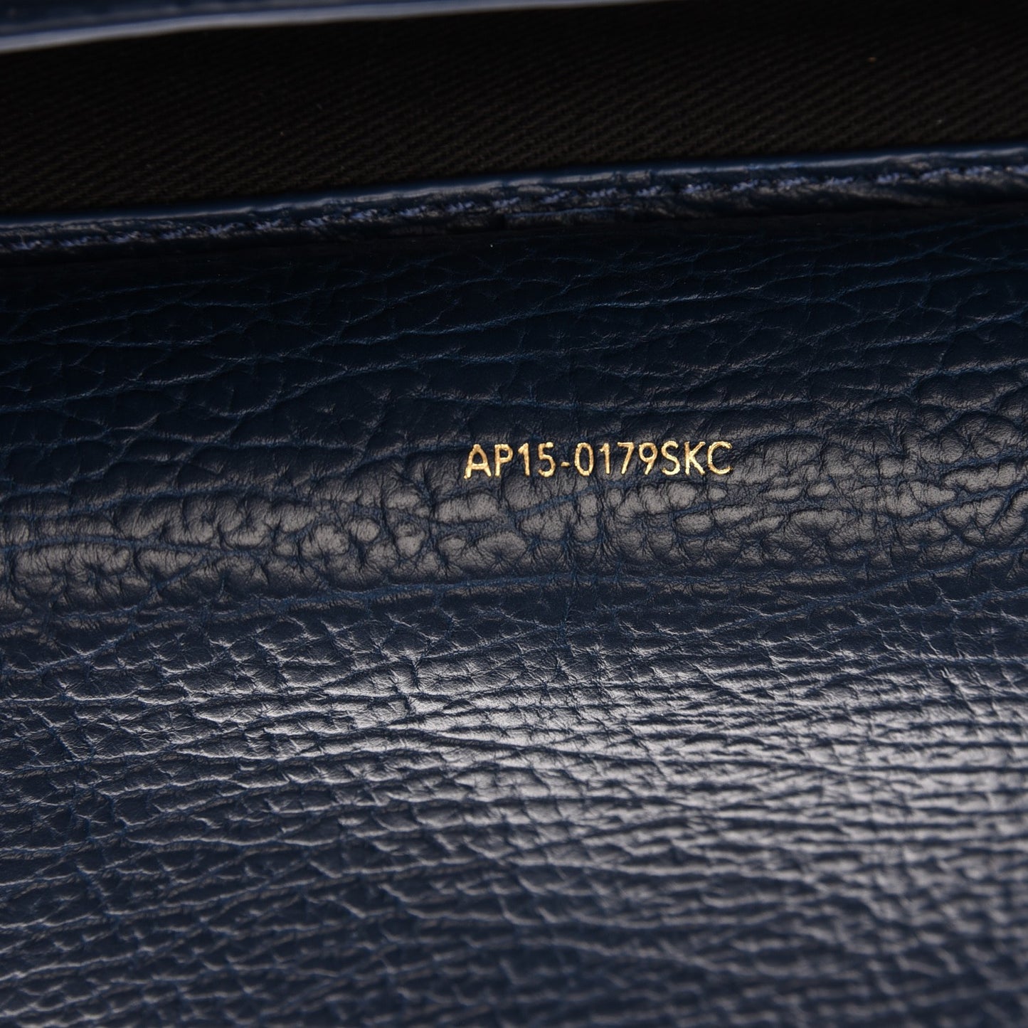 3.1 Textured Calfskin Medium Pashli Satchel Lapis
