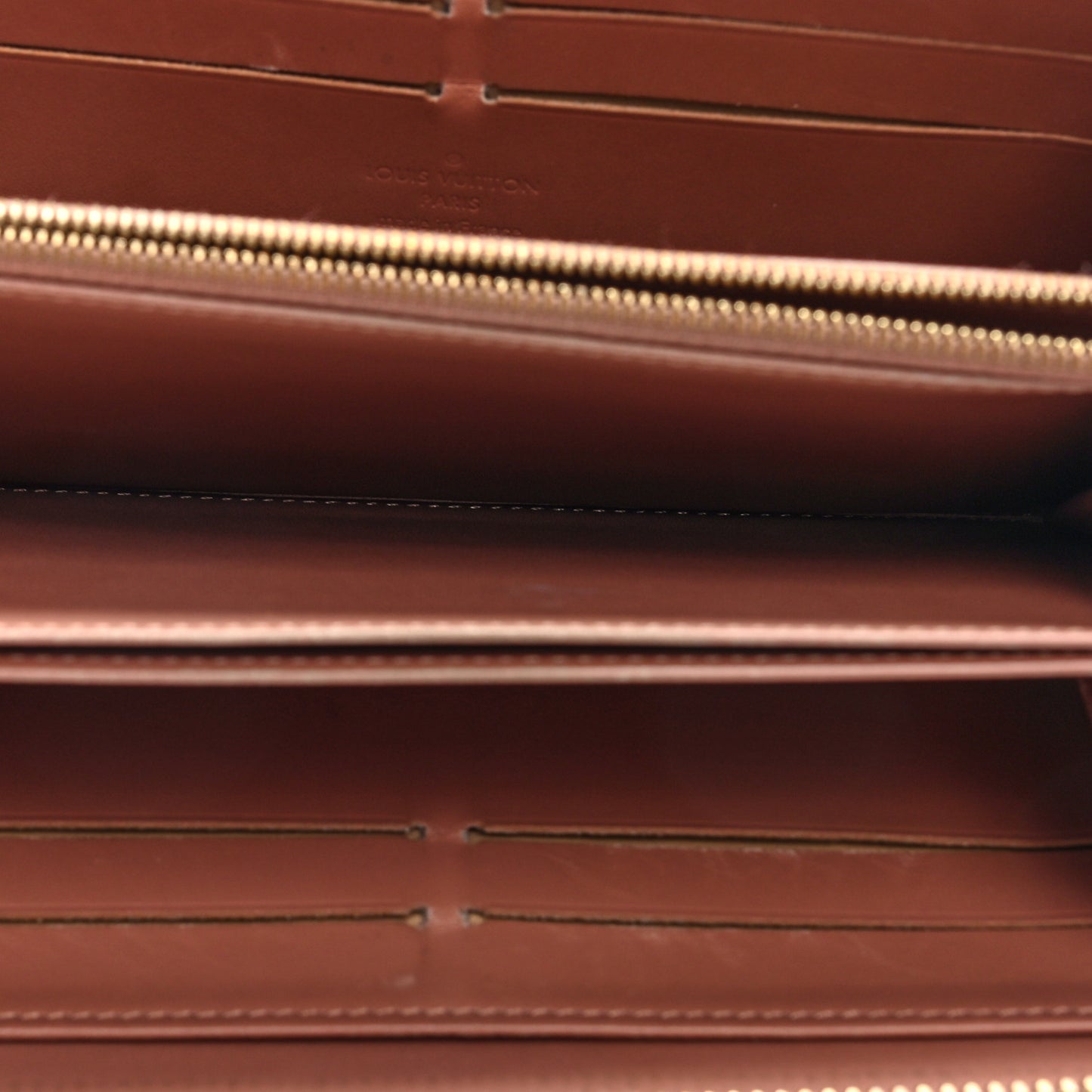 Vernis Zippy Wallet Rose Velours