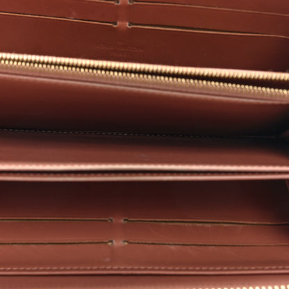 Louis Vuitton Vernis Zippy Wallet Rose Velours 5 of 6