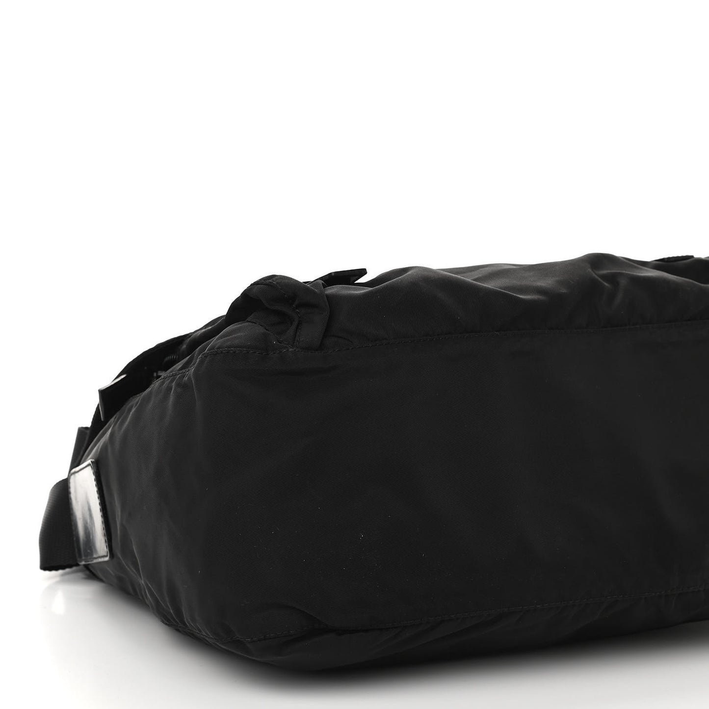 Tessuto Nylon Vela Messenger Bag Black