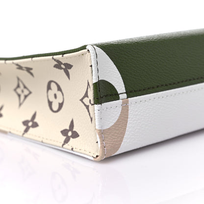 Louis Vuitton Monogram Giant Toiletry Pouch 26 Kaki 8 of 9
