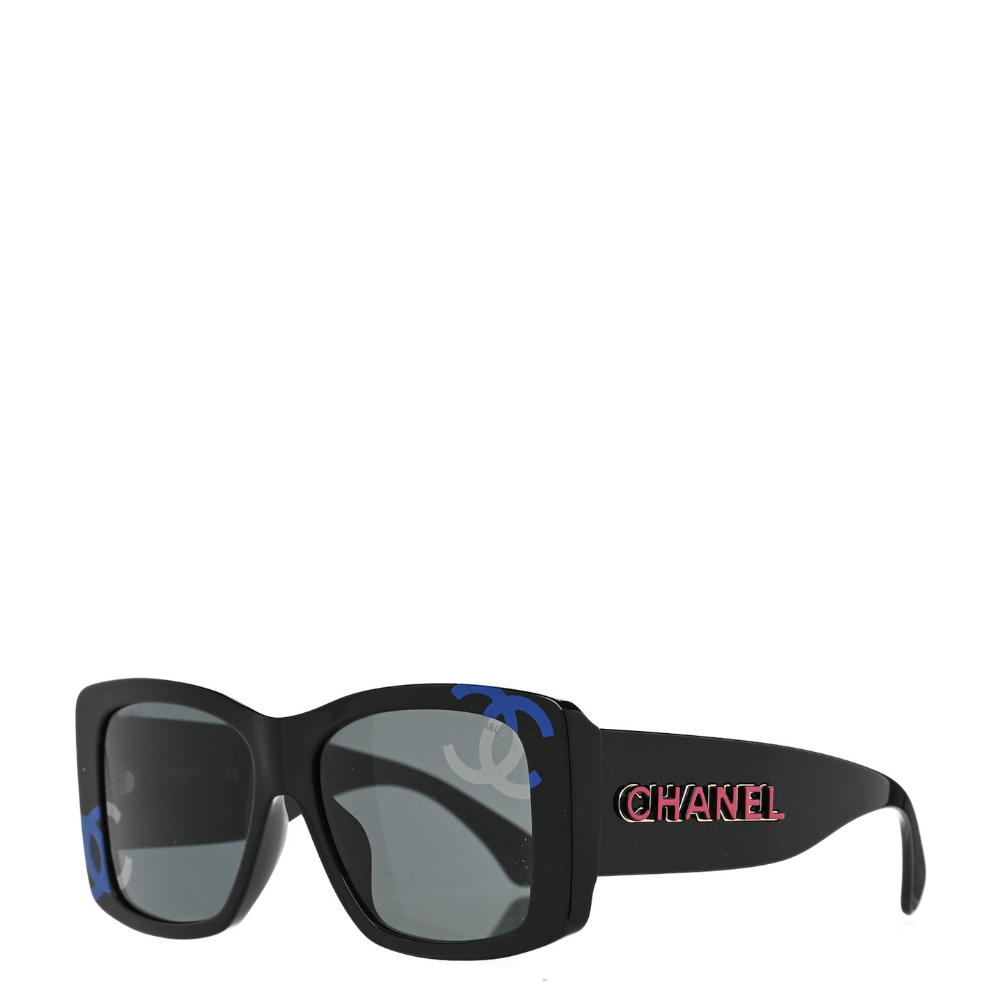 Acetate CC Sunglasses 71472A Black