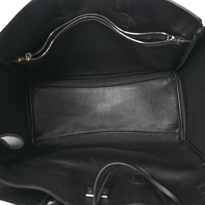 Balenciaga Smooth Calfskin Medium Bel Air Carry All Bag Black 5 of 9