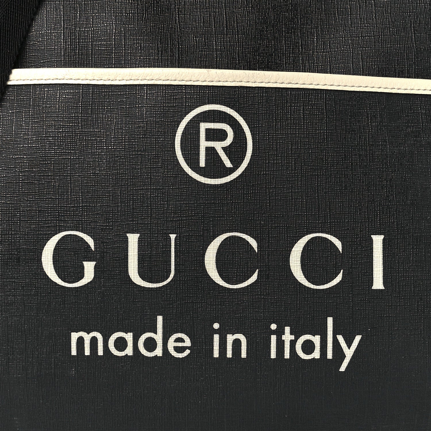 Gucci Black Supreme Trademark Logo Messenger Crossbody bag 8 of 12