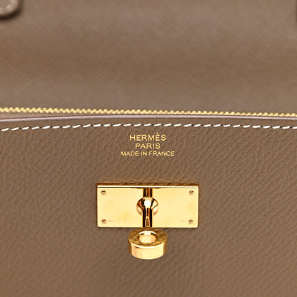 Hermes Epsom Kelly Wallet To Go Etoupe 6 of 10