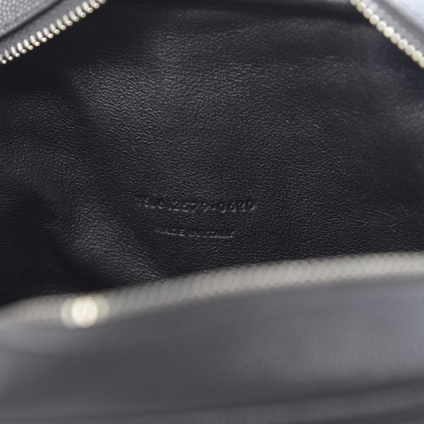 Grain De Poudre Matelasse Monogram Mini Lou Camera Bag Asphalt