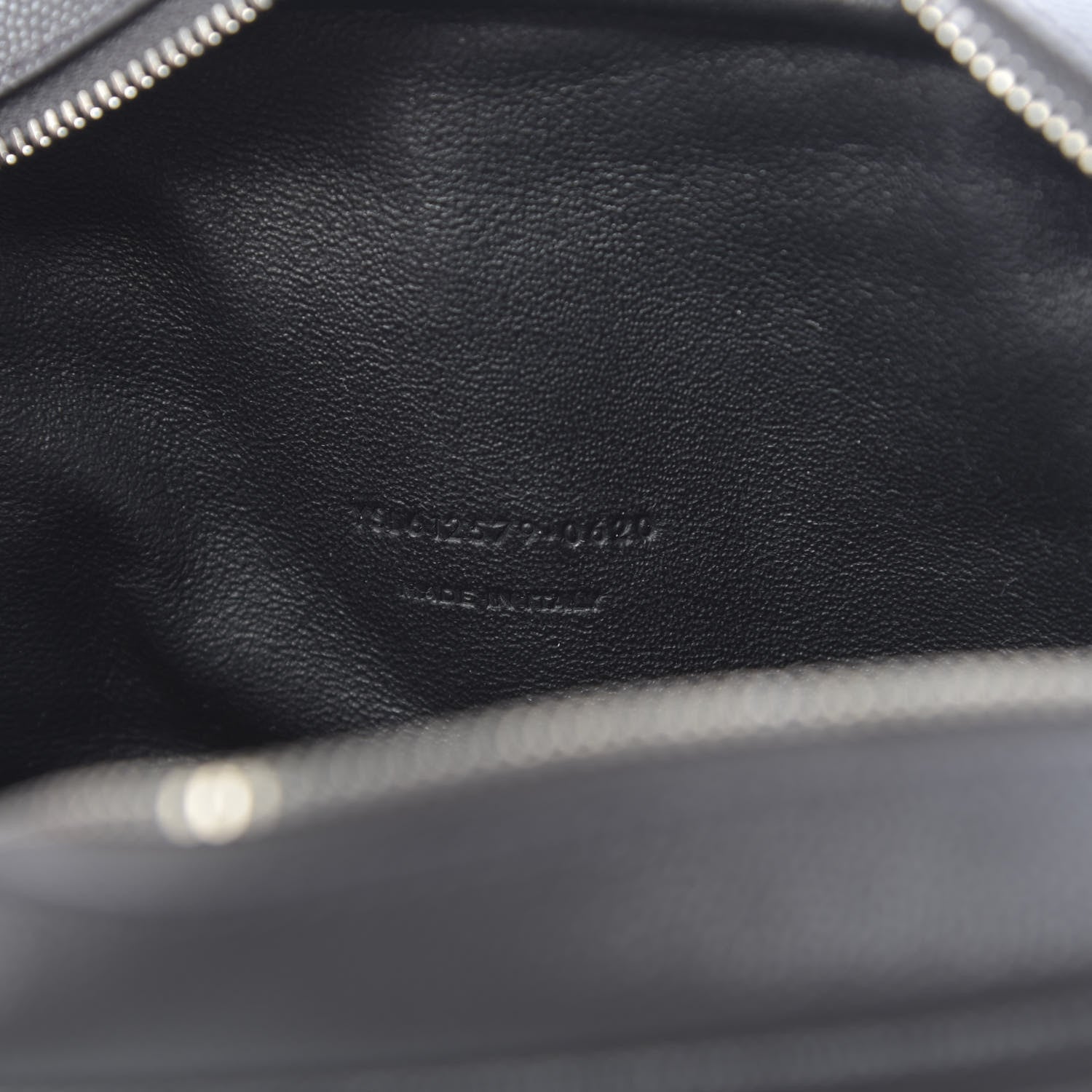Saint Laurent Grain De Poudre Matelasse Monogram Mini Lou Camera Bag Asphalt 7 of 11