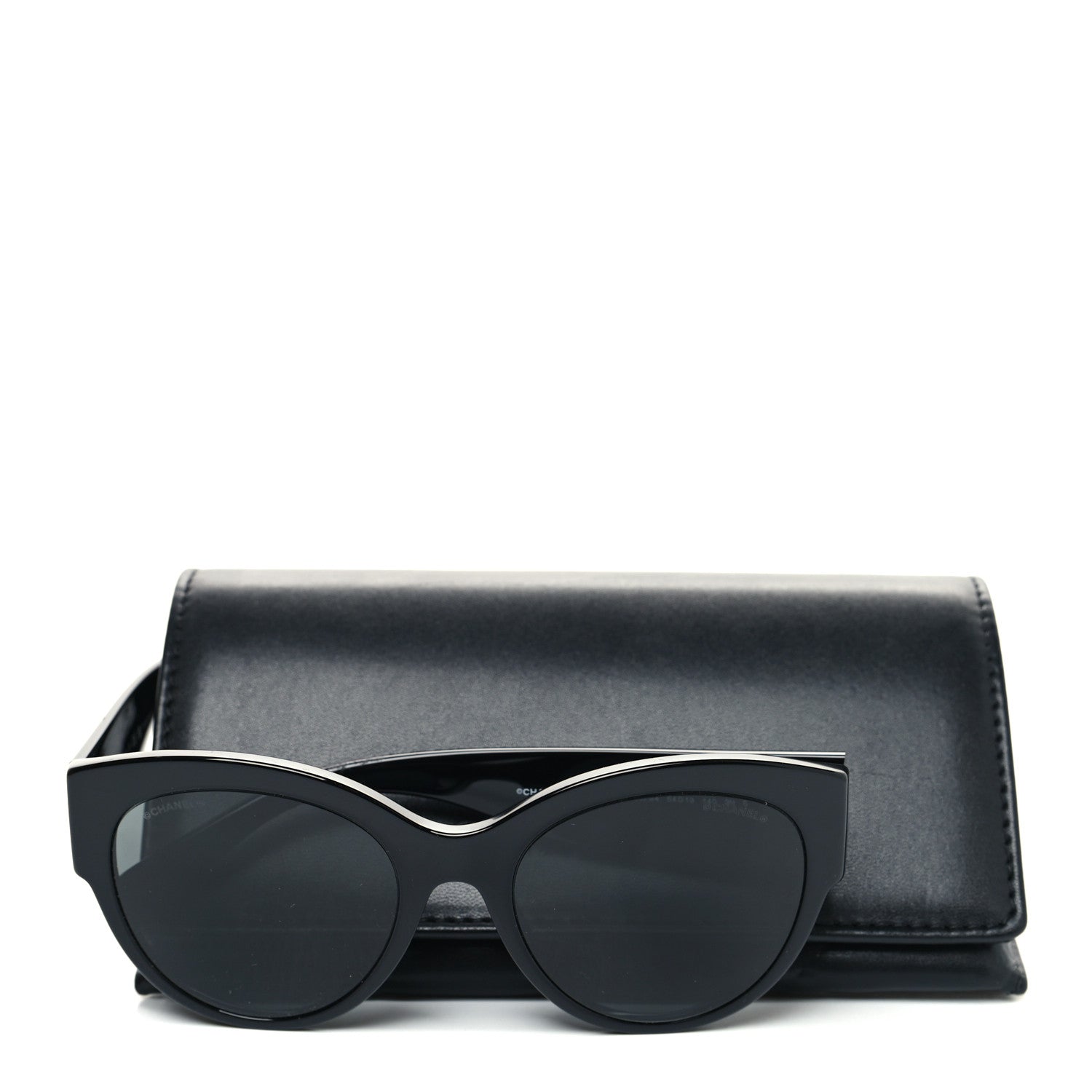 Chanel Acetate Sunglasses 5498-B-A Black 8 of 8