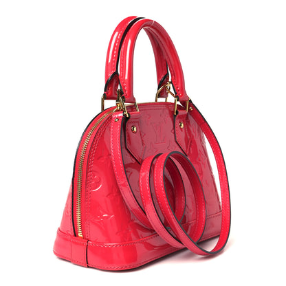 Louis Vuitton Vernis Alma BB Hot Pink 3 of 13
