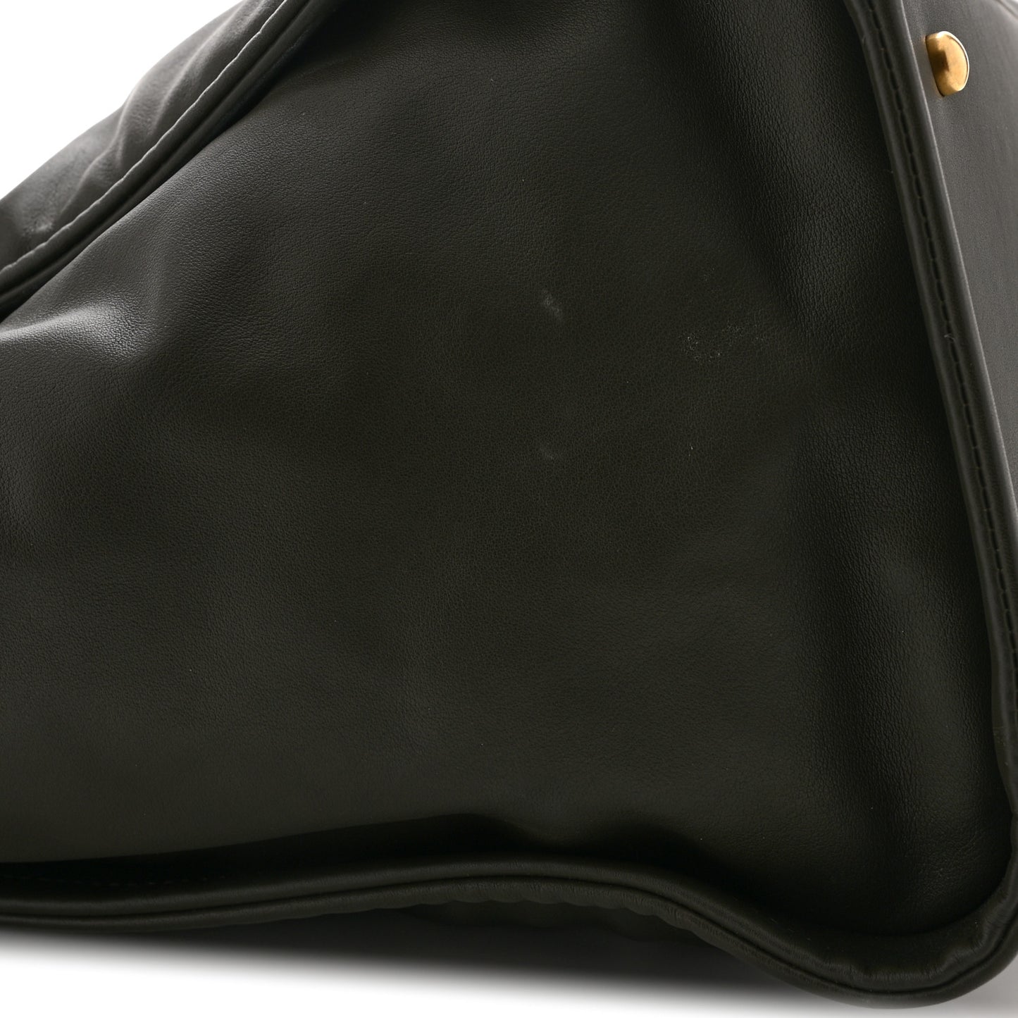 Calfskin Embossed Medium Deauville Tote Khaki