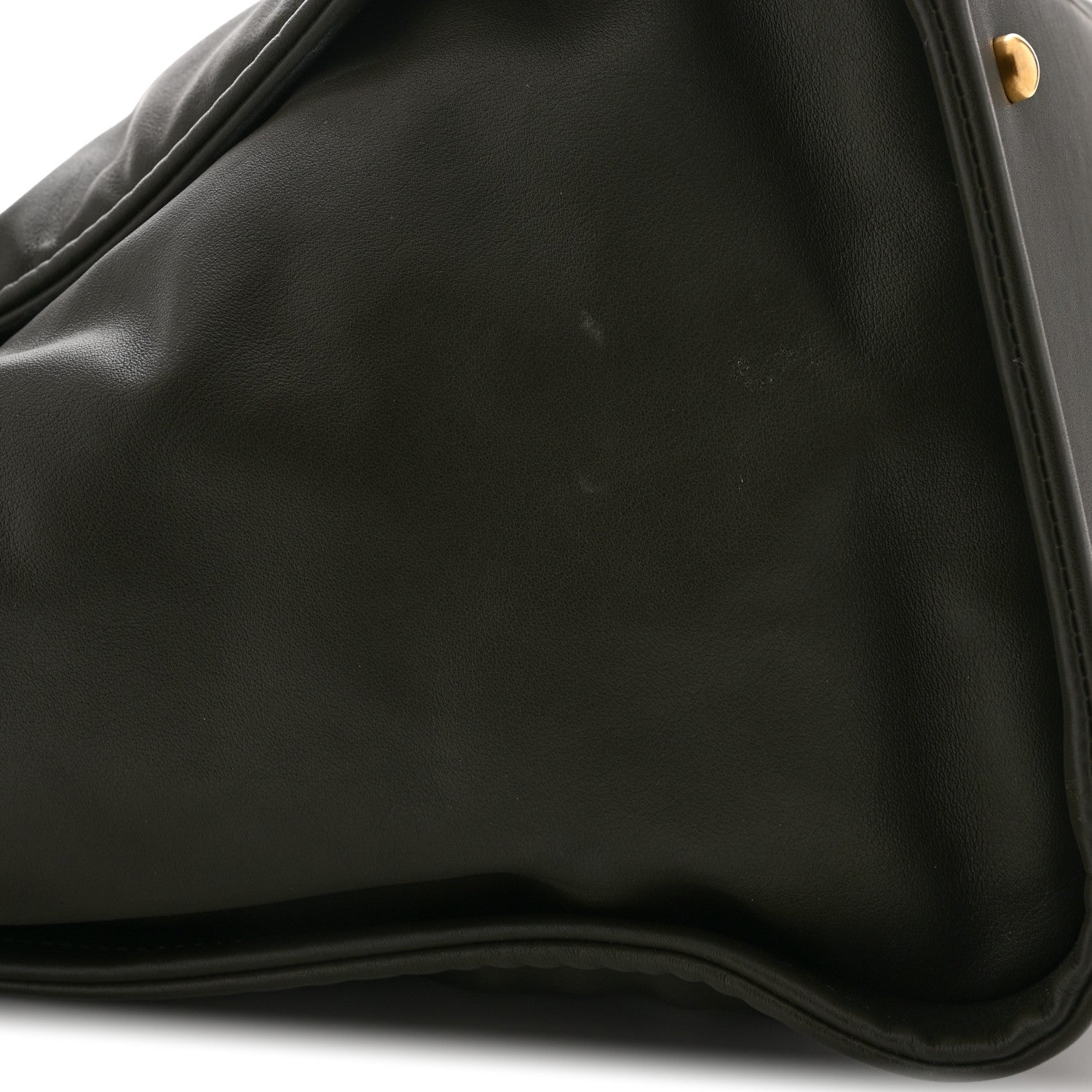 Chanel Calfskin Embossed Medium Deauville Tote Khaki 13 of 13