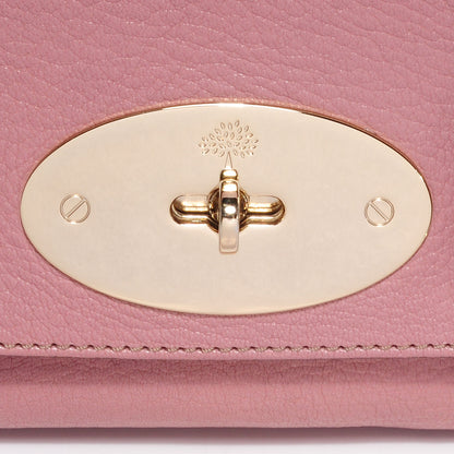 Mulberry Glossy Goat Small Lily Flap Dark Blush 7 of 12