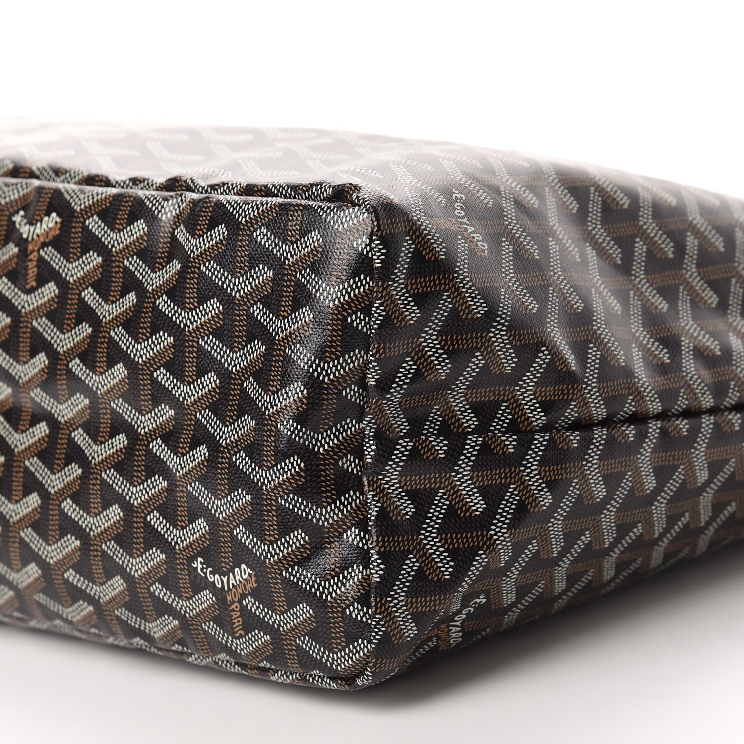 Goyard Goyardine Saint Louis PM Black Gold 7 of 9