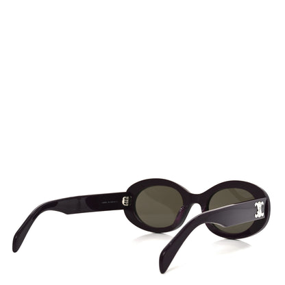Celine Acetate Triomphe 01 Sunglasses CL 40194U Burgundy 4 of 7