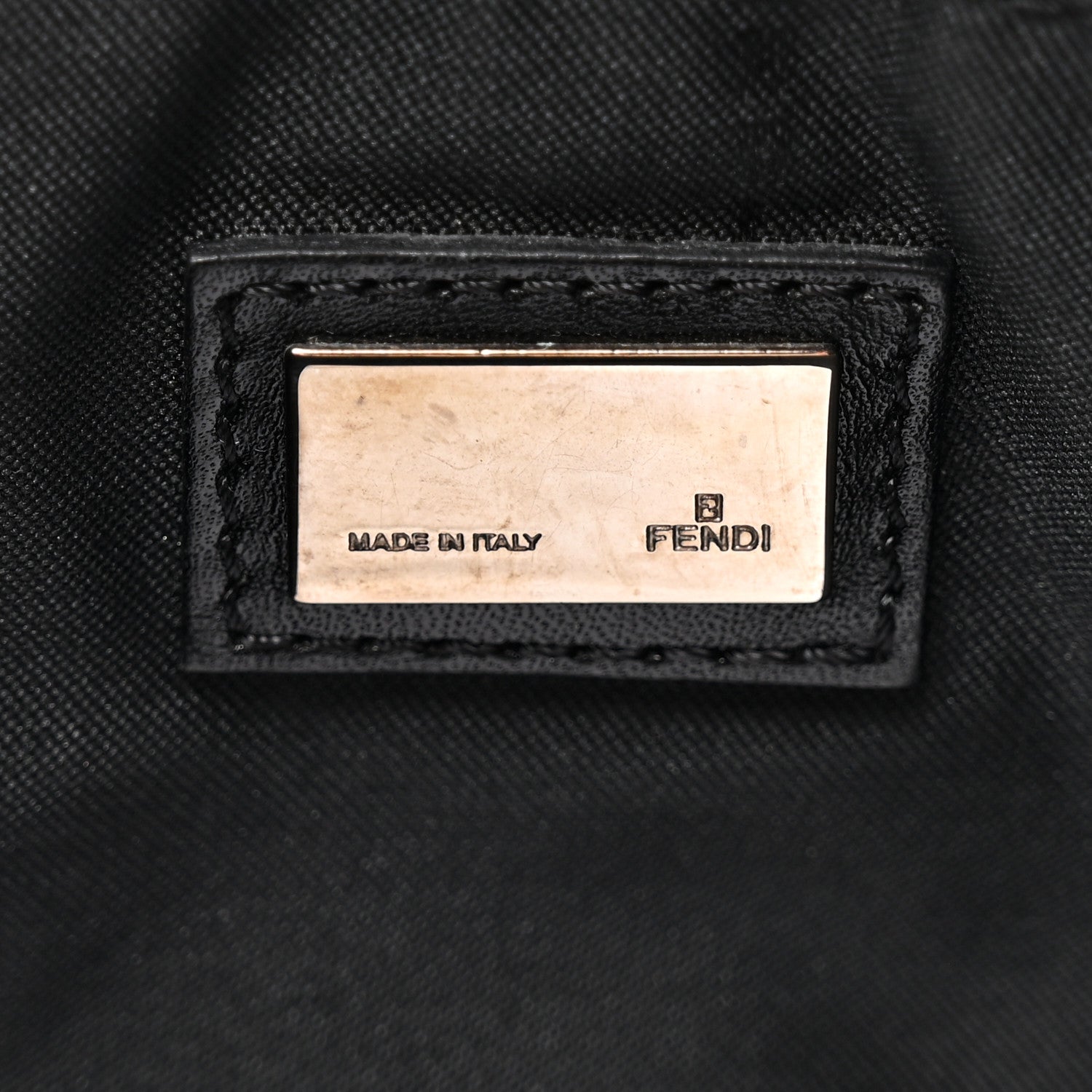 Fendi Zucchino Pochette Black 6 of 11