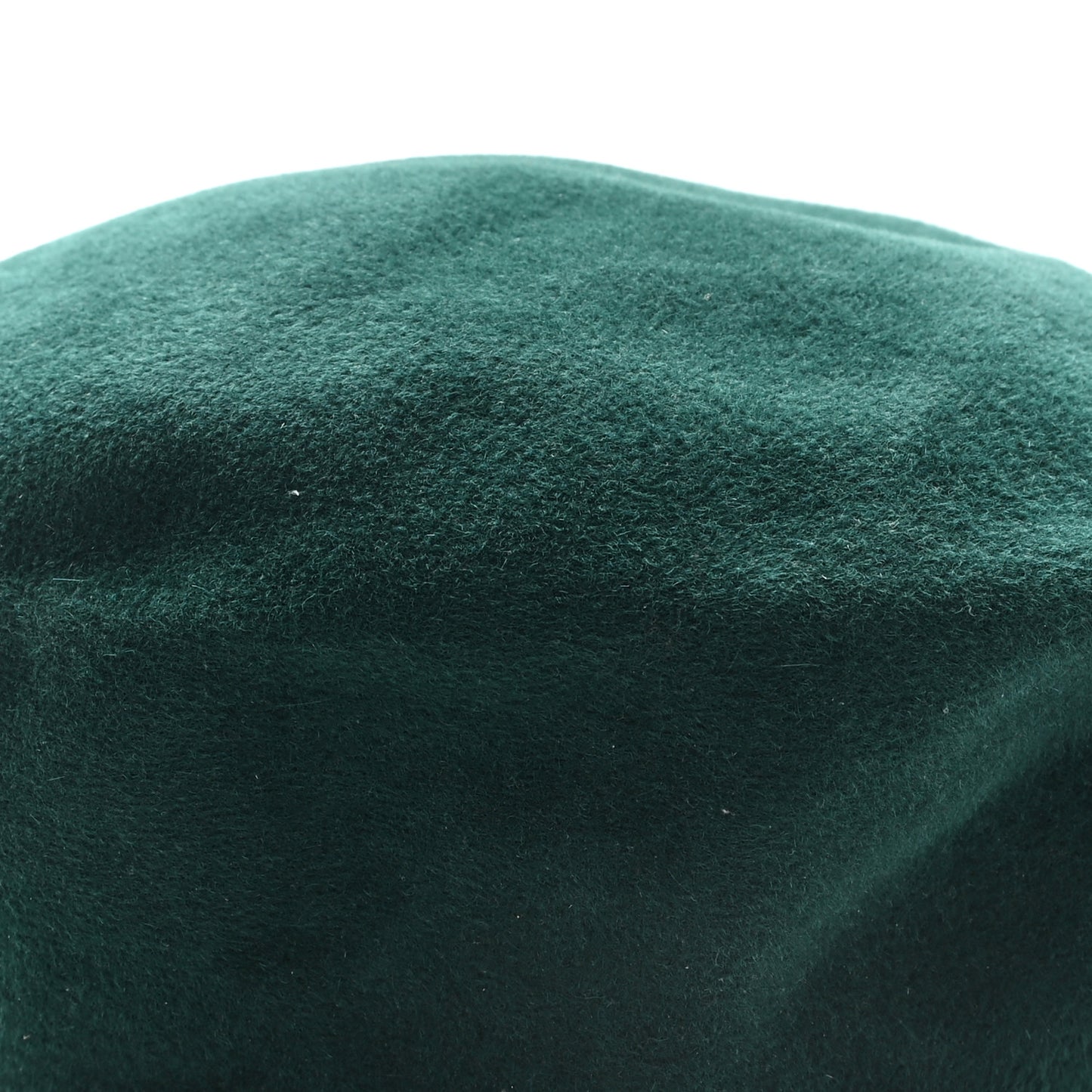 Velvet Beret Hat M Green