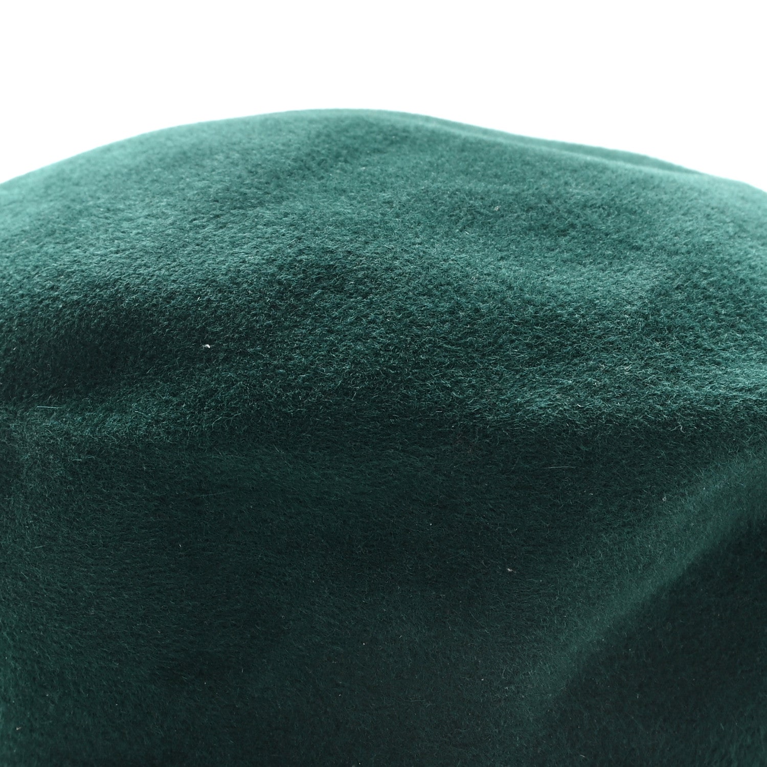 Gucci Velvet Beret Hat M Green 6 of 9