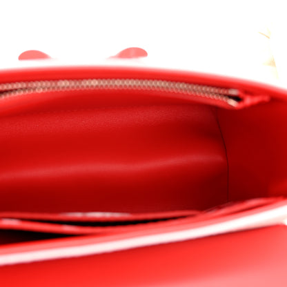 Louis Vuitton LV X YK Epi Infinity Dots Twist Shoulder Bag PM White Red 6 of 12
