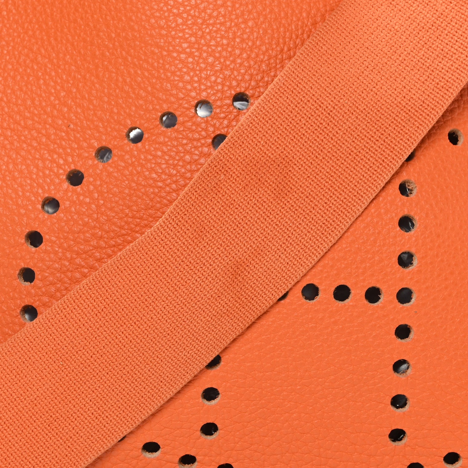 Hermes Taurillon Clemence Evelyne PM Orange 10 of 10