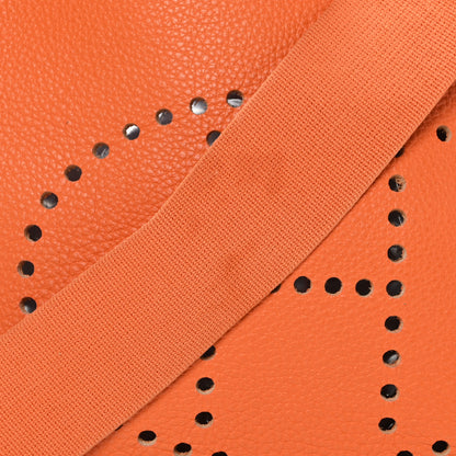 Hermes Taurillon Clemence Evelyne PM Orange 10 of 10