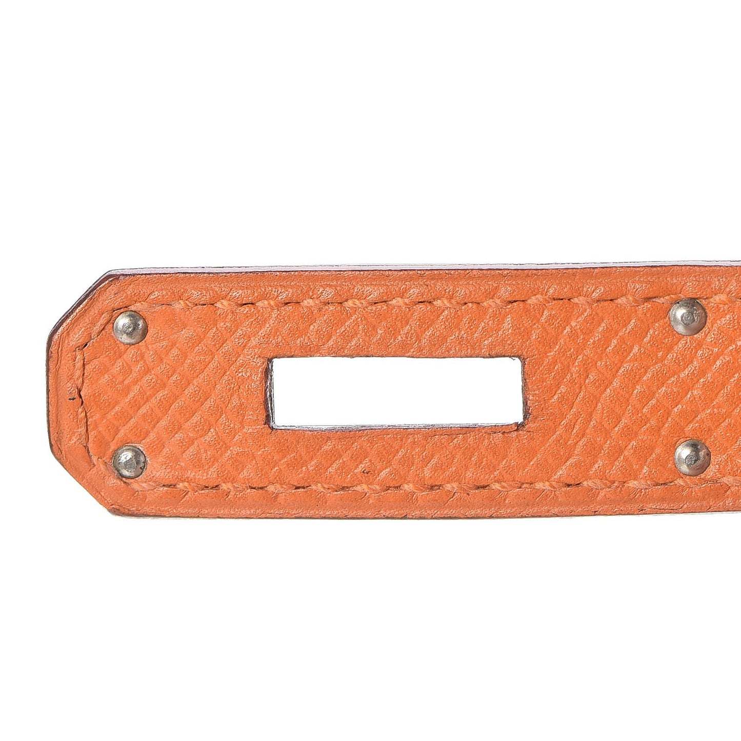 Epsom Birkin 35 Orange